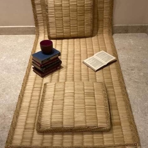 Selling: Saanjh Kauna Contemporary Floor Seating | Mat &Amp; Cushions