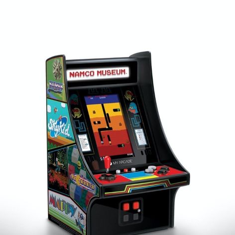 Selling: Mini Arcade Cabinet With 20 Retro-Gaming Games - Namco Museum - Official License