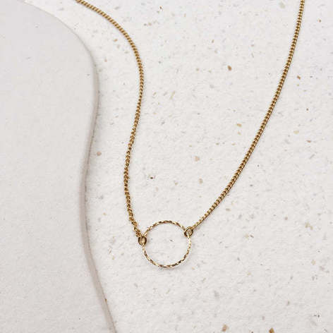 Selling: Fine Circle Necklace