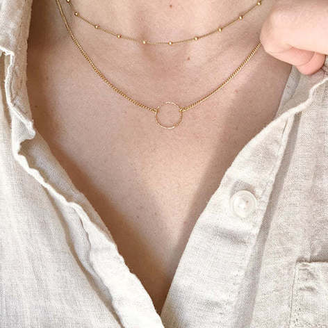 Selling: Beaded Chain Necklace