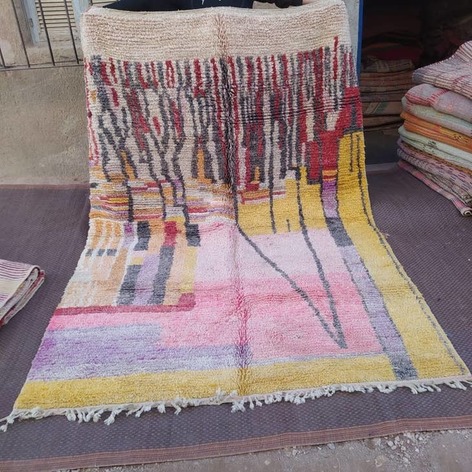 Selling: 6014 Boujaad Rug  Moroccan  Carpet Handmade 200 -300 Cm