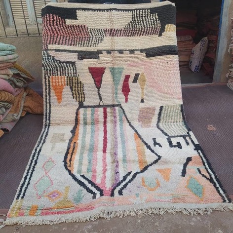 Selling: 6011 Boujaad Rug  Moroccan  Carpet Handmade 200 -300 Cm