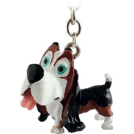 Selling: Little Paws - Key Rings - Cats & Dogs - Basset