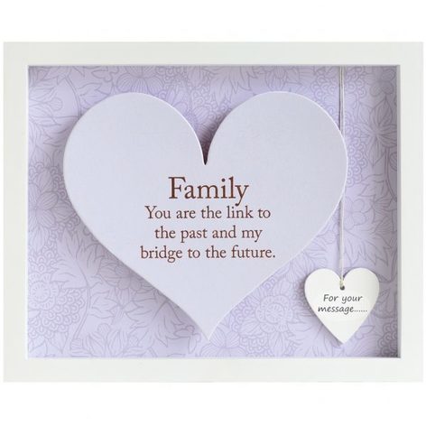 Selling: Heart Frames - Said With Sentiment - Rectangular - Family