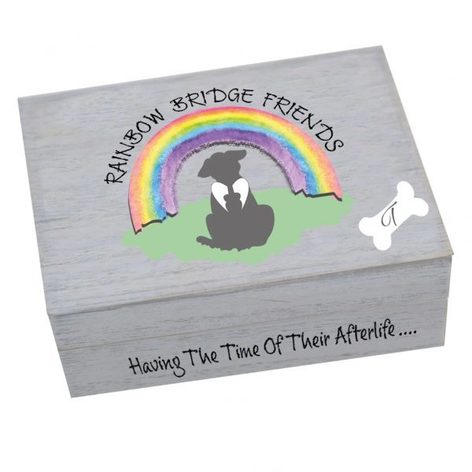 Selling: Memory Boxes - Rainbow Bridge Friends - Rbf Dog Memory Box