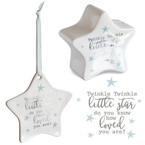 Selling: Star Money Box Gift Set - Said With Sentiment - Twinkle Twinkle