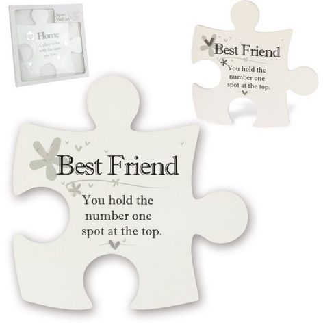Selling: Jigsaw Wall Art - Said With Sentiment - Best Friend