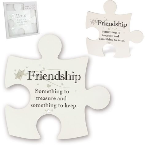 Selling: Jigsaw Wall Art - Said With Sentiment - Friendship