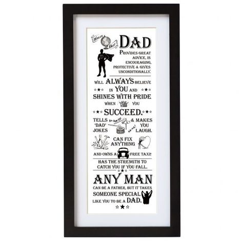 Selling: Wall Art - Ultimate Gift For Man - Dad