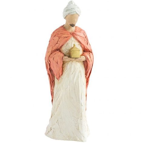 Selling: Nativity - More Than Words - Wise Man Red (Frankincense) Figurine