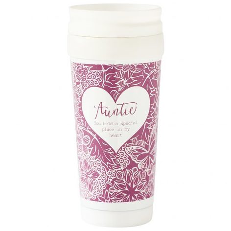 Selling: Travel Mugs - Said With Sentiment - Auntie