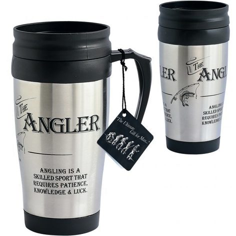 Selling: Travel Mugs - Ultimate Gift For Man - Angler - Travel Mug