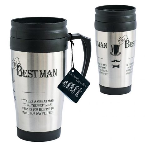 Selling: Travel Mugs - Ultimate Gift For Man - Best Man - Travel Mug
