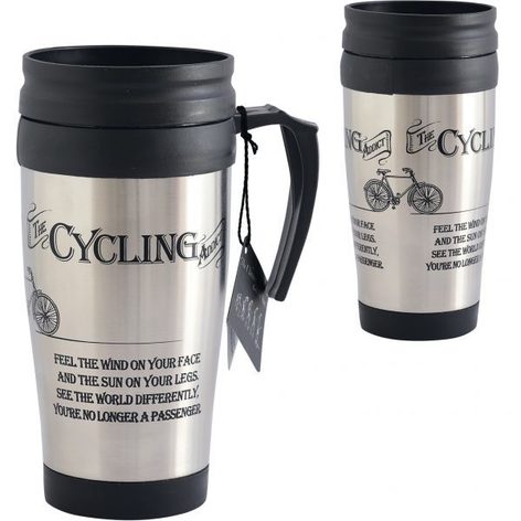 Selling: Travel Mugs - Ultimate Gift For Man - Cycling - Travel Mug