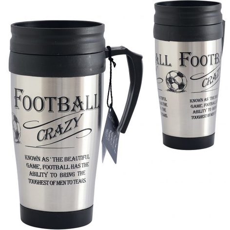 Selling: Travel Mugs - Ultimate Gift For Man - Football - Travel Mug