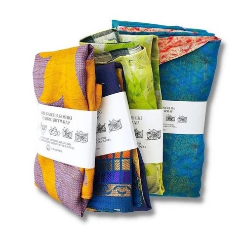 Selling: Reversible Sari Gift Wrap 75X75
