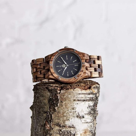 Selling: The Yew - Handmade Recycled Wood Wristwatch For Men