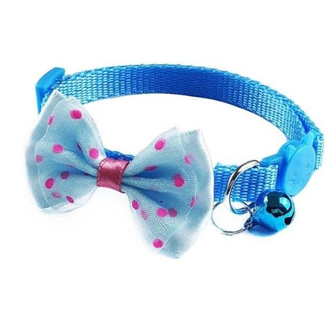 Selling: Bow Style Cat Collar - Blue