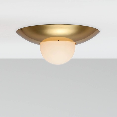 Selling: Brass Dome Flush Ceiling Light
