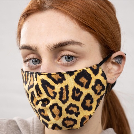 Selling: Bamboo Face Masks - Leopard