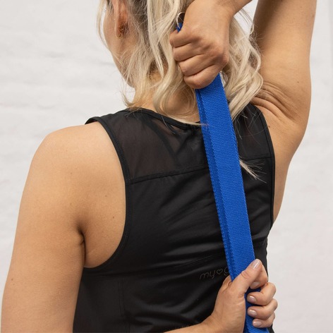 Selling: 2 In 1 Yoga Belt & Slings - Royal Blue