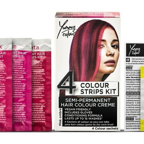 Selling: Stargazer Yummy Colour Hair Dye Strips Kit