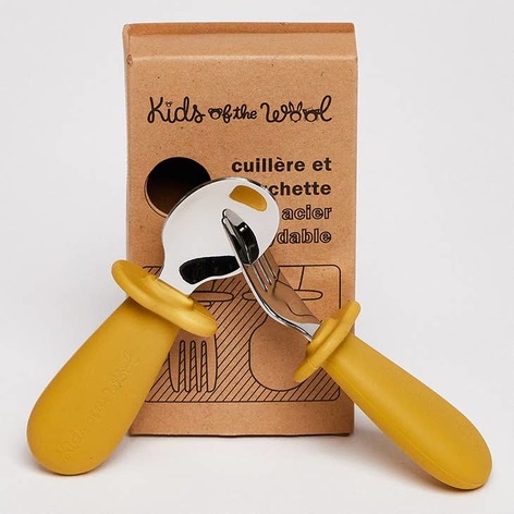 Selling: Yellow Baby Cutlery