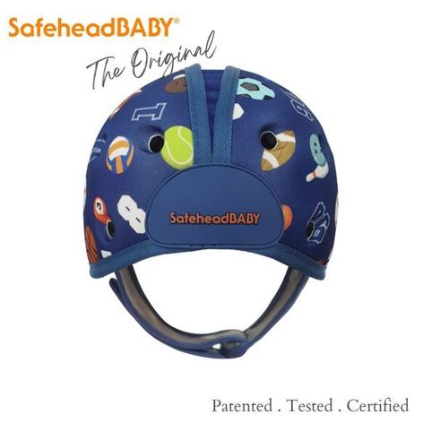 Selling: Safeheadbaby - Soft Helmet For Babies Learning To Walk - Sporty Blue