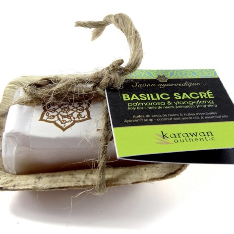 Selling: Ayurvedic Solid Soap “Sacred Basil”, Small Size 20G