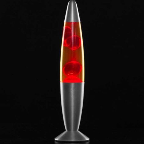 Selling: Decorative And Design Lava Lamp - Magma Lava - Red