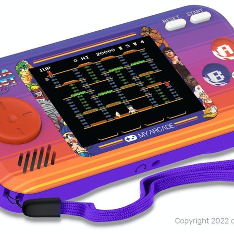 Selling: Handheld Arcade Console With 300+ Retro-Gaming Games - Data East
