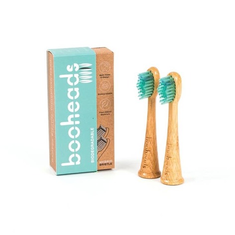 Selling: Booheads - 2Pk - Bamboo Electric Toothbrush Heads - Hybrid Edition | Compatible With Sonicare | Biodegradable Eco Friendly Sustainable