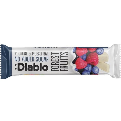 Selling: Diablo Yoghurt Coated Forest Fruit Muesli Bar 30G