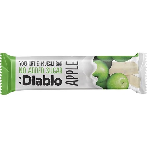 Selling: Diablo Yoghurt Coated Apple Muesli Bar 30G