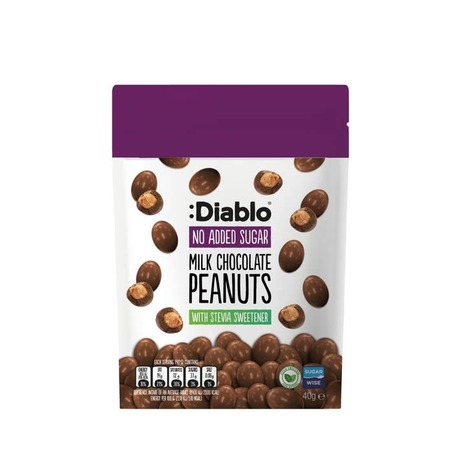 Selling: Diablo No Added Milk Sugar Chocolate Peanut 40G