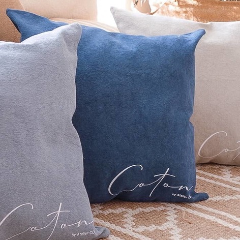 Selling: Blue Harmony “Cotton By Costa” Cushions