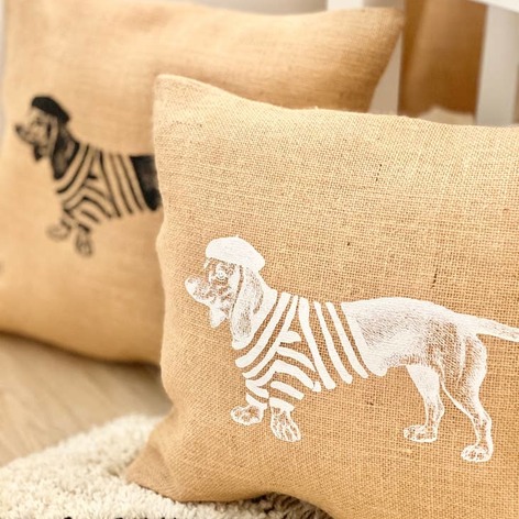 Selling: Frenchy Dogs Cushions