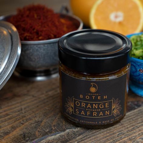 Selling: Orange Pistachio Saffron Jam