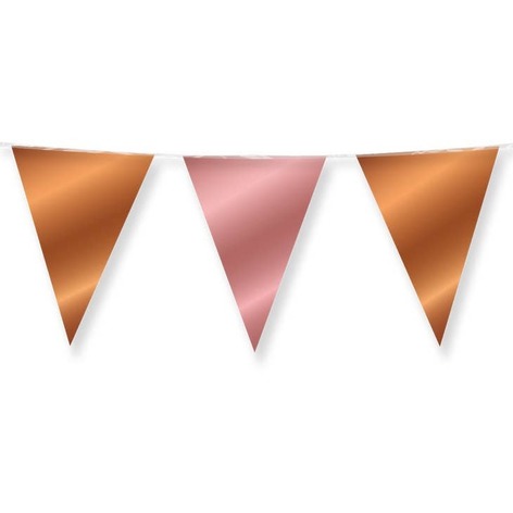 Selling: Foil Bunting - Bronze And Rose Gold