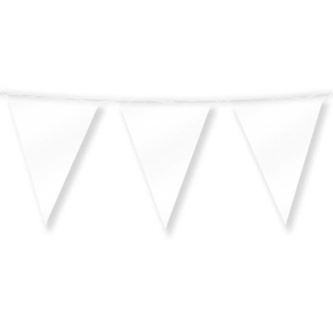Selling: Foil Bunting - Pearl White