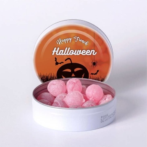 Selling: Halloween | Candy Box | Night Pumpkins Design - Lavender