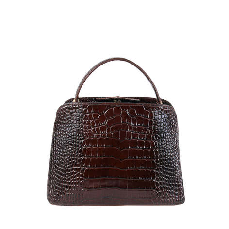 Selling: Fiore - Croc - Hand Bag - Brown