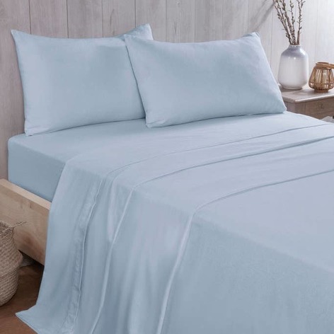 Selling: Blue Plain Dye Flannelette | Pillowcase