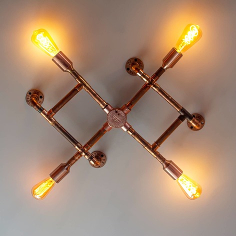 Selling: Copper Ceiling Mount Lighting