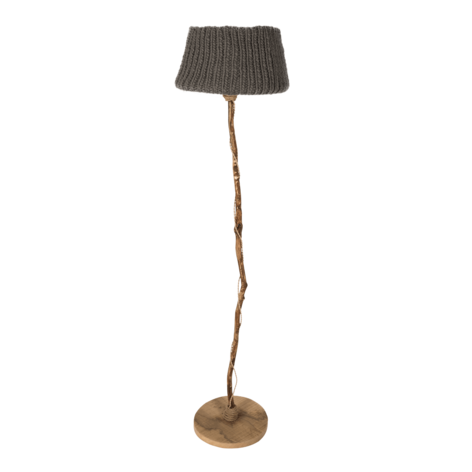 Selling: Wooden Floor Lamp Taupe Large