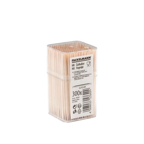 Selling: Fackelmann Wood Edition Set Of 300 Wooden Toothpicks In Box With Lid