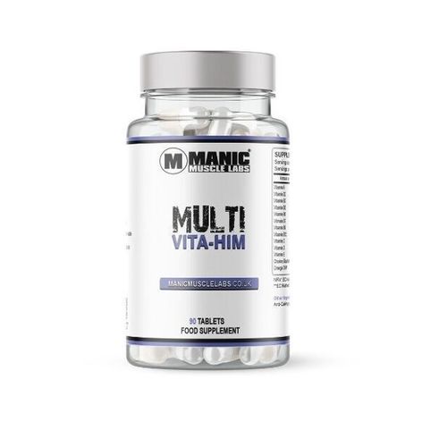 Selling: New! Manic Muscle Labs Multi Vita-Him 90 Tablets