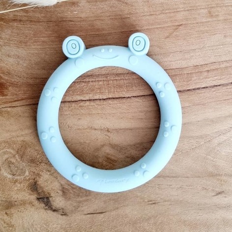 Selling: Silicone Ring Frog - Light Blue