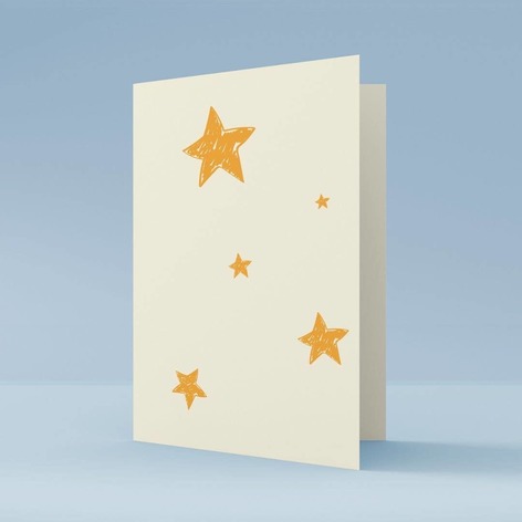 Selling: Stars At Dawn Folded Gift Tags - Sustainable & Eco-Friendly