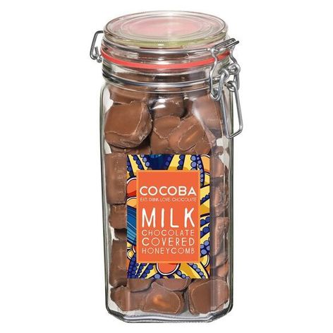 Selling: Milk Chocolate Covered Honeycomb Jar